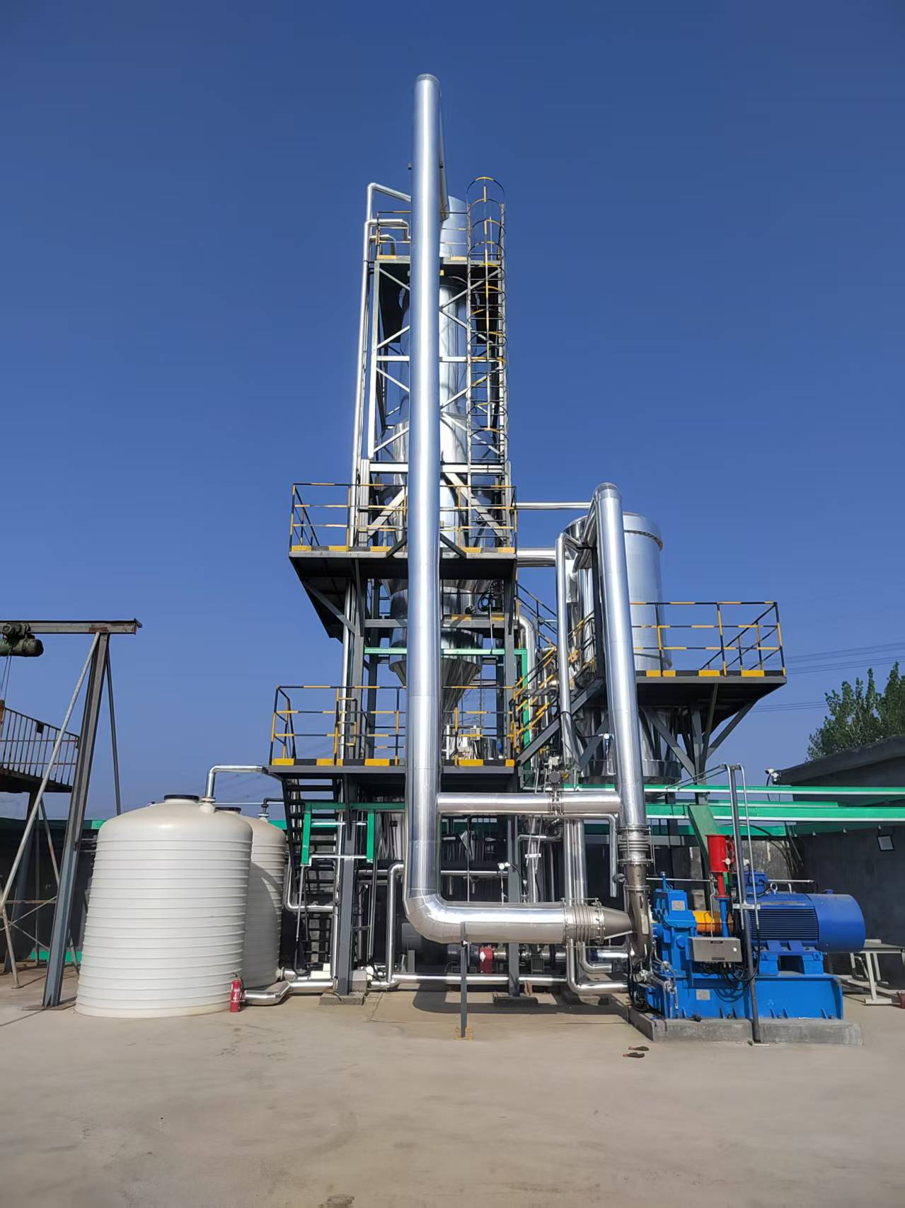 熱泵精餾蒸發系統乙醇精餾節能系統